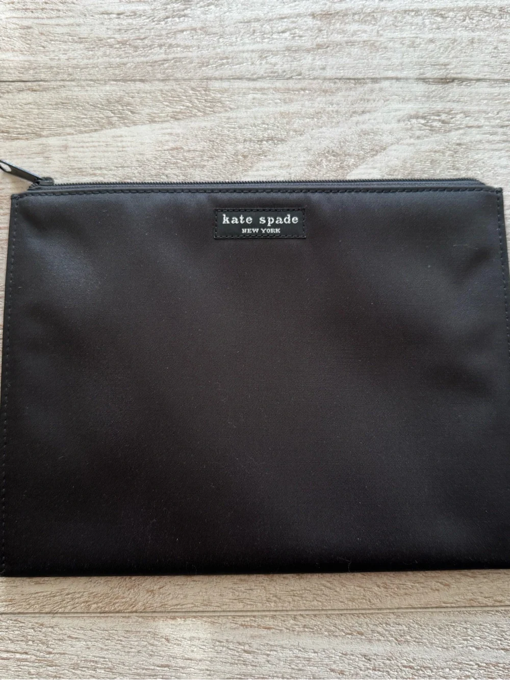 kate spade Black Nylon Pencil Case